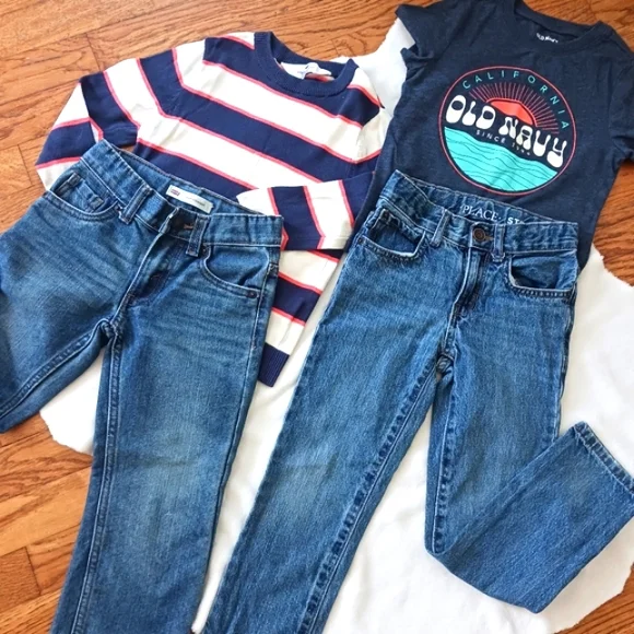 Little Boy's Casual Assorted Mix & Match Clothing, Bundle of 23 Items - Picture 5 of 16